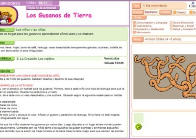 Descubridores-De Movimiento-08.1.1-A-Los Gusanos de Tierra